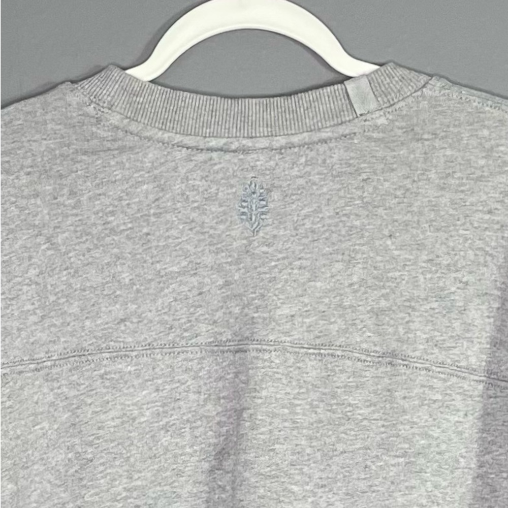 Free People FP Movement All Star Buti Logo Pullover Sweatshirt Oversized NWT - Picture 9 of 16
